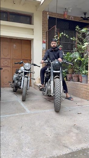 Which is better kick start vs self new jseries bullet @andekherastein #bulletelectra #bullet350