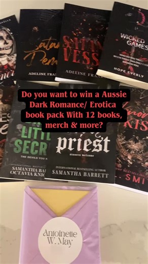 The Naughty Nook on Instagram: "SEE PINNED POST! Competition ending 30th Jan! Just follow all the authors and our page, like the pinned post and tag your book besties! 1 rage per post and unlimited enteries! @dmhenderson_author @bookishspiceandeverythingnice @ruby_skye_author @julie.weaver.author @adelinefranklinauthor @tlsmith1313 @allisonaandrews_antoinettewmay @author.samantha.barrett @hope_epi @authork.j.johnson #bookstagram #fyp #darkromance #giveaway #bookgiveaway"