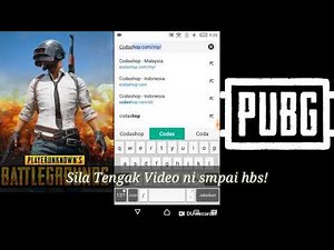 Cara Topup UC PUBG Mobile di Codashop (Malaysia)