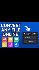 Convert Any File Online – Images, Docs, eBooks, Fonts & More!