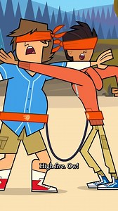 16K views · 140 reactions | Blindfold Challenge Goes WRONG #TotalDramaIsland #TotalDrama #TDI #CartoonNetwork #StreamOnMax | Total Drama | Facebook