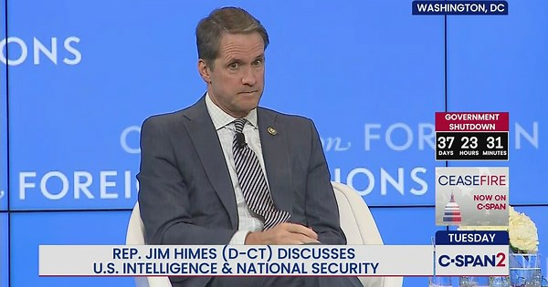 Rep. Jim Himes on U.S. Intelligence and National Security