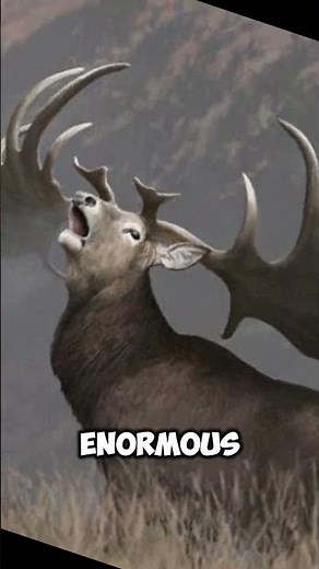 🦌 The Giant Deer You Never Knew Existed! 🌿 | Megaloceros, the Prehistoric King!