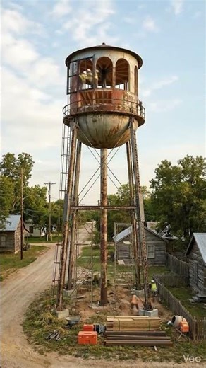 This Water Tower Transformation Is Insane #homedesign #architecture #diy