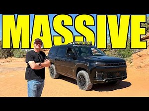 Jeep's Biggest Off-Roader Ever - Can It Go Off-Road? Jeep Grand Wagoner Commander Concept