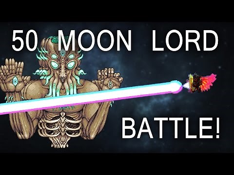 Killing 50 Moon Lords on Expert Mode! [Terraria 1.3]
