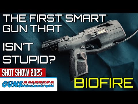 The First Biometric Smart Gun Is Now Available! -- SHOT Show 2025