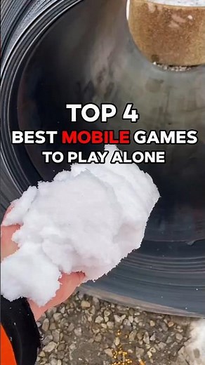 Top 4 Best Mobile Games To Play Alone (Single Player Games) 🗿