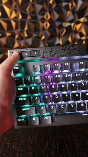 Unboxing our new K70 Max keyboard! #corsair #K70Max #mechanicalkeyboards #pcgaming