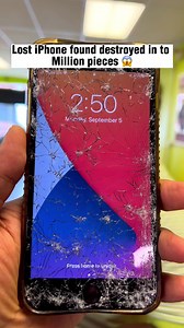19K views · 741 reactions | Grandpa’s lost iPhone Found Destroyed  #appleiphone #grandpa #phonerepair #moneytalkswireless #lostandfound | Money talks wireless | Facebook