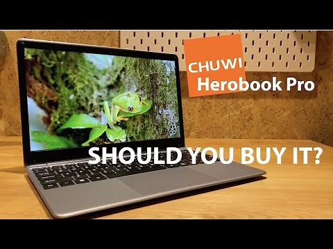 CHUWI Herobook Pro - Honest Review (it's a bit crap) / 8GB ram / Celeron N4000 / 14.1" IPS Display