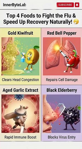 4 Foods That Fight the Flu Fast 🤧
