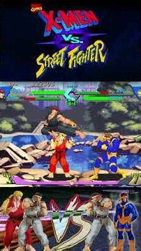 Ryu vs Ryu ⚔️ Ken & Ryu vs Cyclops