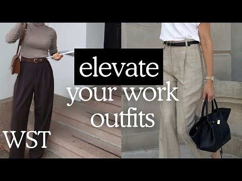 Elevate Your Work Outfits in 2025 | Tips & Lookbook- Outfit Ideas