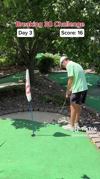 Breaking 30 Challenge: Mini Golf Holes 10-18