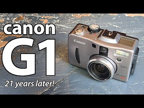 Canon PowerShot G1: 21 YEARS later! RETRO review