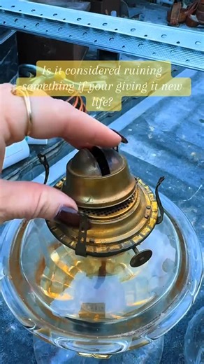 1860 Schulhaus Venue on Instagram: "I absolutely love oil lanterns, and I love using them in reception table set ups, but I do not like having actual oil burning. So hubby to the rescue! Sidenote, he said old people were rolling in their graves as we were ruining these precious beauties! I feel like I’m giving them new life"