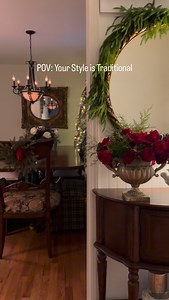 29K views · 8.9K reactions | Meaningful Traditional Decor > Trends. Do you agree? Follow along as I share how I am decorating my older Cape Cod traditional home for Christmas. Classic vibes, timeless treasures, and cat fur. 藍 | Cozy In Georgia | Facebook