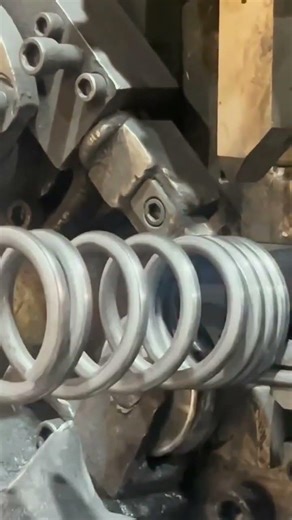 automatic spring making machine #shorts