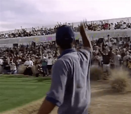 ‘Instant bedlam’ – Tiger Woods shook clubhouse and beers went flying after famous ace at Phoenix Open’s iconic 16th hole