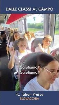 DALLE CLASSI AL CAMPO - FC Tatran Prešov in partenza dalla Slovacchia