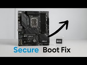 [ASROCK] How To Fix Secure Boot Enabled But NOT Active in BIOS ASRock Motherboards