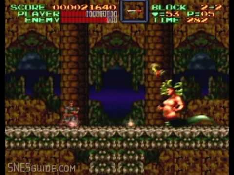 Super Castlevania IV - SNES Gameplay