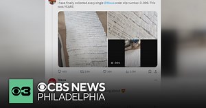 Wawa super fan collects 1,000 order receipts, from 0 to 999