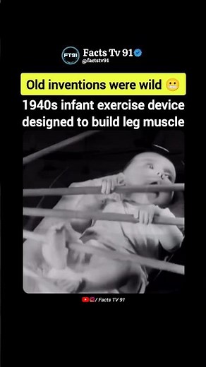 This 1940s Baby Exercise Device Looks Terrifying 😳