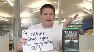 4.5K views · 304 reactions |  WAIT  Hold on...I Noticed You Checked Out My Book...but didn't finish check out 樂 Maybe $9 will go towards one of these things instead...? I think the book is a better choice... Pre-Order Your FREE Copy Today | Russell Brunson | Facebook