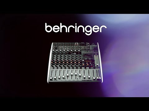 Behringer Xenyx QX1222USB Small Format Analog Mixer | Gear4music