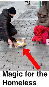 32K views · 347 reactions | Magician makes Money for homeless #money #homeless #How | Julien Magic | Facebook