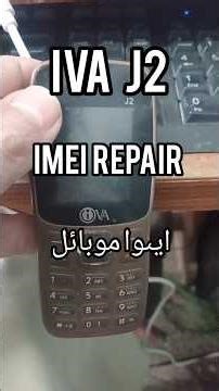 IVA J2 Imei repair | iva Imei change code