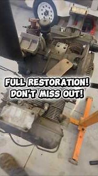 forgotten 356 Porsche engine restoration #porsche #vwbug #aircooled #barnfind #classiccars