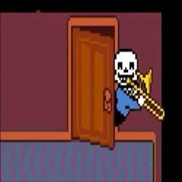 The tromBONE Sans from undertale X3