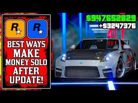 THIS IS TOO EASY! The BEST WAYS To Make Millions SOLO After UPDATE in GTA Online! (GTA5 Fast Money)