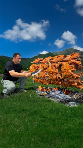 Wilderness Cooking | 🍋YouTube Channel 6M+ | Juicy grilled chicken with wild rice — a perfect outdoor meal! Who’s hungry? • • • #grilledchicken #chicken #wildrice #outdoorcooking... | Instagram