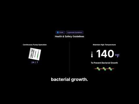 Domestic Hot Water Recirculation Explained | Design Pitfalls, Sizing & Legionella Safety