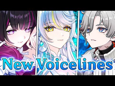 Zibai Basically Called Traveler "An Elderly"!! ft. Columbina, Illuga Genshin Impact New voice lines!