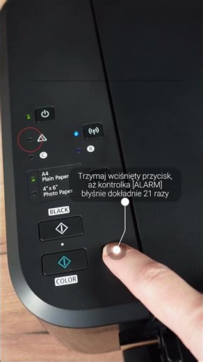 🖨️Reset drukarki Canon Pixma MG3650S do ustawień fabrycznych. Poradnik krok po korku!