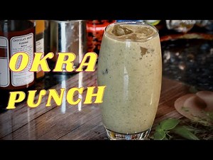 OKRA PUNCH | HOW TO MAKE JAMAICAN OKRA PUNCH | RECIPE BY Chef Ricardo Cooking 💪👈