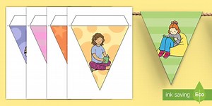 Reading Library Display Bunting