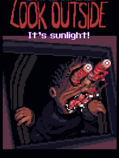 Exploring Look Outside! - A Creepy Indie Horror Game