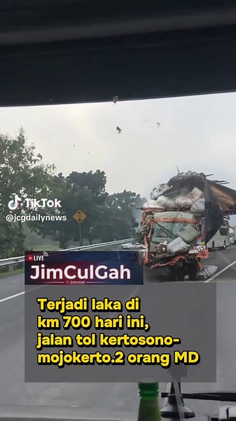 Kecelakaan Maut di Tol Jombang-Mojokerto: 2 Meninggal