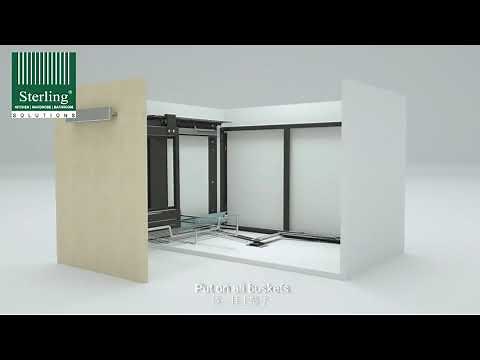 Magic corner installation