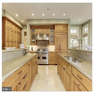 [Hot Item] Prima Melamine Cabinet 3D Solid Wood Kitchen Cabinet