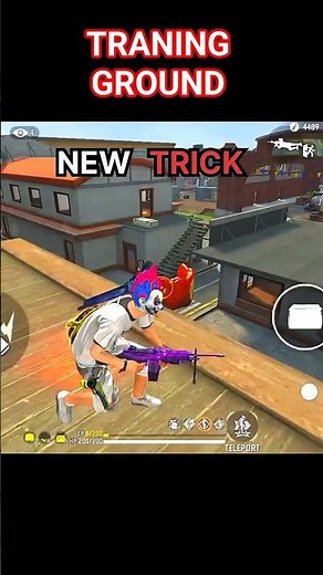 "Training Ground New Secret 😱 Free Fire Hidden Trick 🤫🔥 Must Try!"