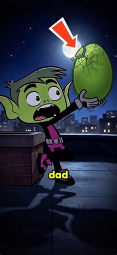 Beastboy accidentally has a child 😱