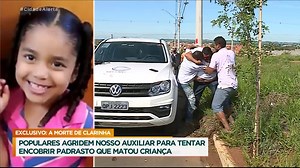 5.7M views · 43K reactions | Após o corpo de Maria Clara, de 5 anos, ser encontrado dentro de uma caixa, equipe do Cidade Alerta acompanhava o caso quando foi agredida por populares que tentaram encobrir o padrasto. Veja as imagens! | Cidade Alerta | Facebook