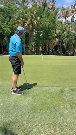 The benefits of spooning. #gravitygolf #titleist #shortgame